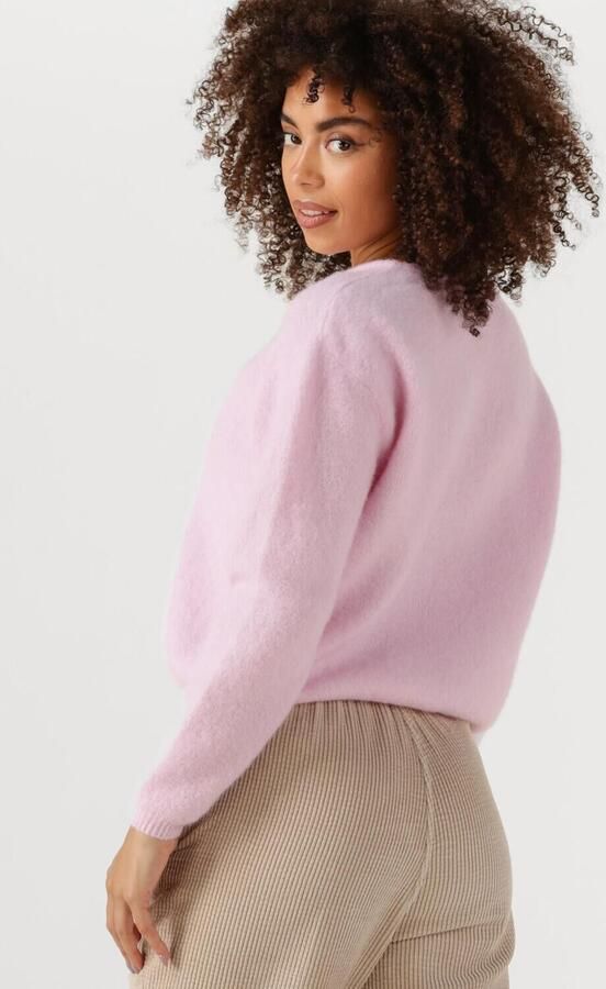 AMERICAN VINTAGE Dames Truien & Vesten Vitow Cardigan Lichtroze - Foto 3