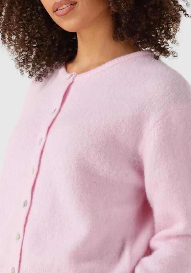 AMERICAN VINTAGE Dames Truien & Vesten Vitow Cardigan Lichtroze - Foto 2