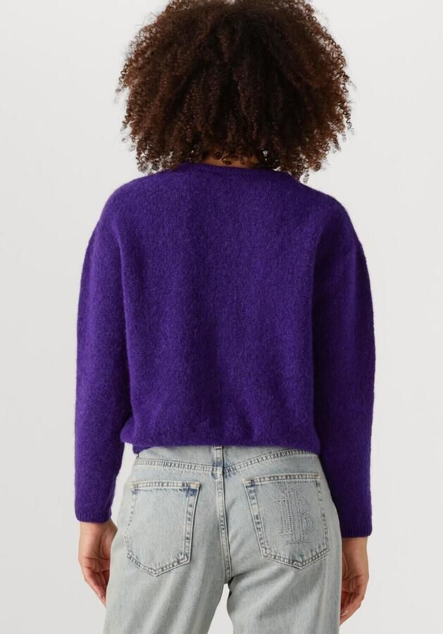 AMERICAN VINTAGE Dames Truien & Vesten Vitow Cardigan Paars - Foto 3