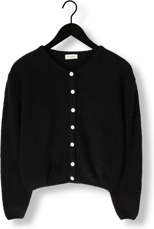 AMERICAN VINTAGE Dames Truien & Vesten Vitow Cardigan Zwart - Foto 3