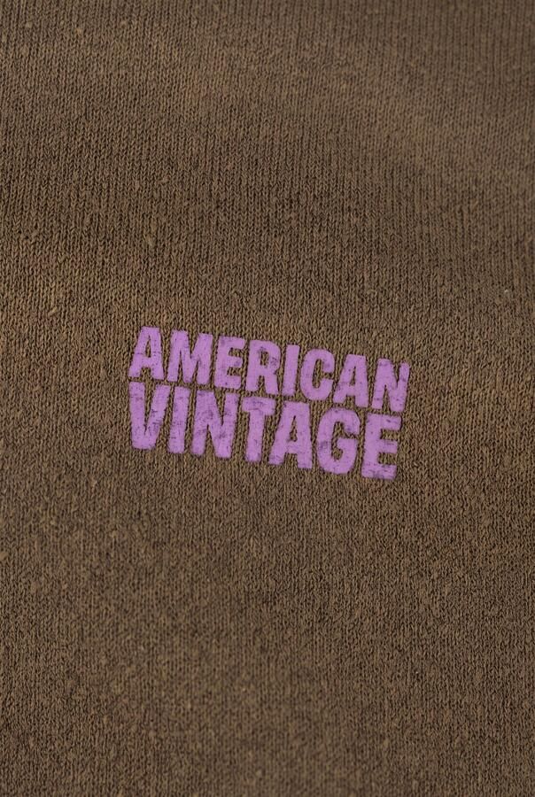 AMERICAN VINTAGE Jongens Truien & Vesten Evona Bruin - Foto 2