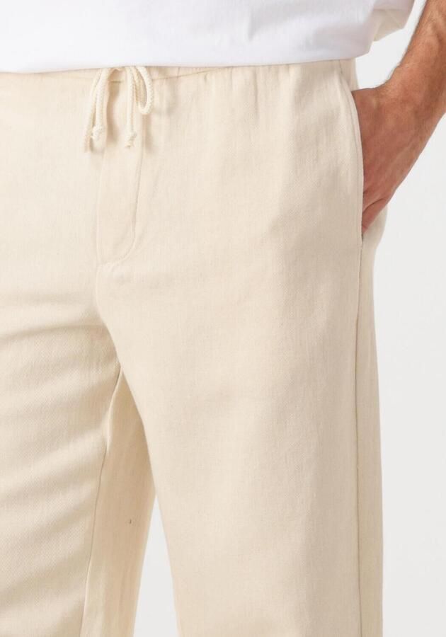AMERICAN VINTAGE Heren Broeken Afaz Pantalons Creme - Foto 2