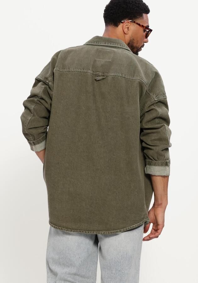 AMERICAN VINTAGE Heren Overshirts Uzatown Khaki - Foto 3