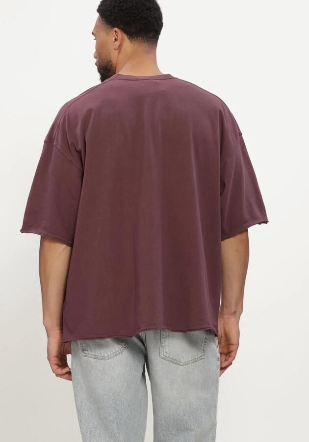 AMERICAN VINTAGE Heren Polo's & T-shirts Afoma Bordeaux - Foto 3