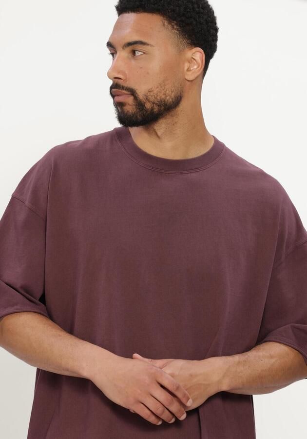 AMERICAN VINTAGE Heren Polo's & T-shirts Afoma Bordeaux - Foto 4