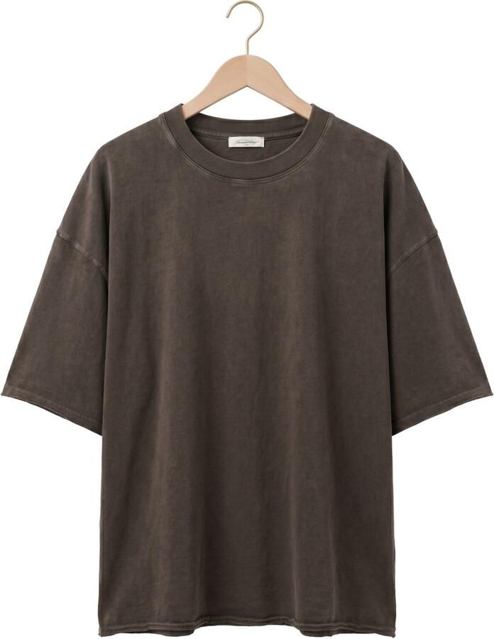 AMERICAN VINTAGE Heren Polo's & T-shirts Afoma Bruin - Foto 2