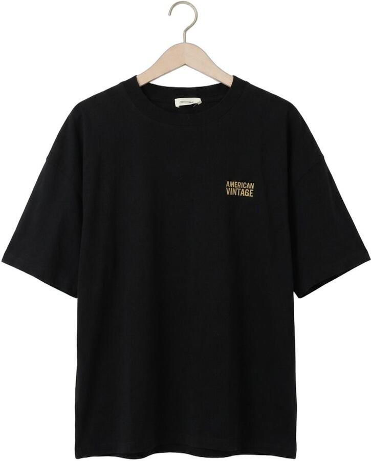 AMERICAN VINTAGE Heren Polo's & T-shirts Gixy Zwart - Foto 2
