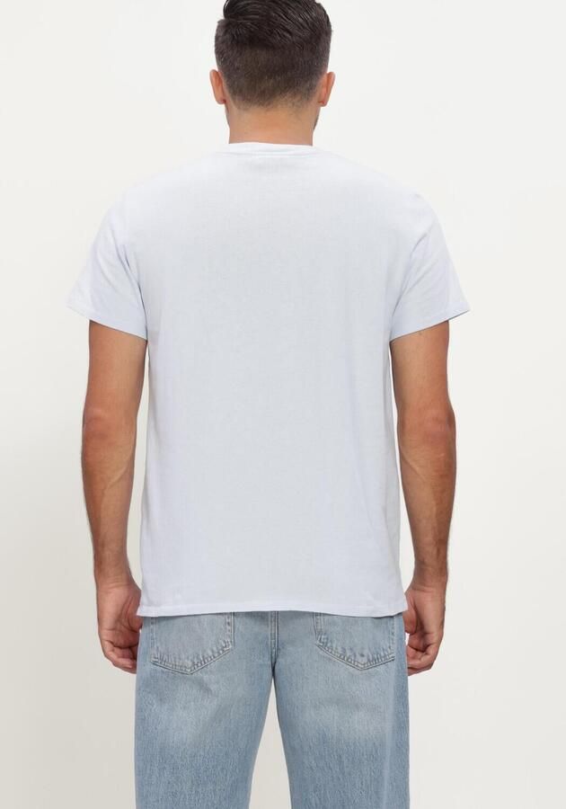 AMERICAN VINTAGE Heren Polo's & T-shirts Ykobow Lichtblauw - Foto 3