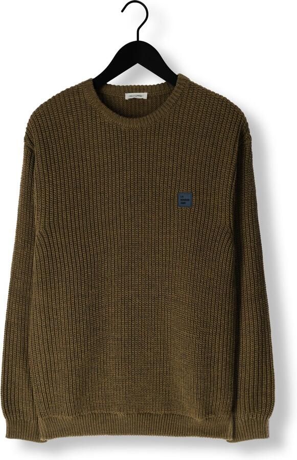 AMERICAN VINTAGE Heren Truien & Vesten Crashway Crew Khaki - Foto 3