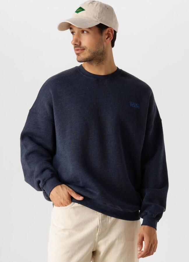 American vintage Blauwe veelzijdige Doven H trui Blue Heren - Foto 4