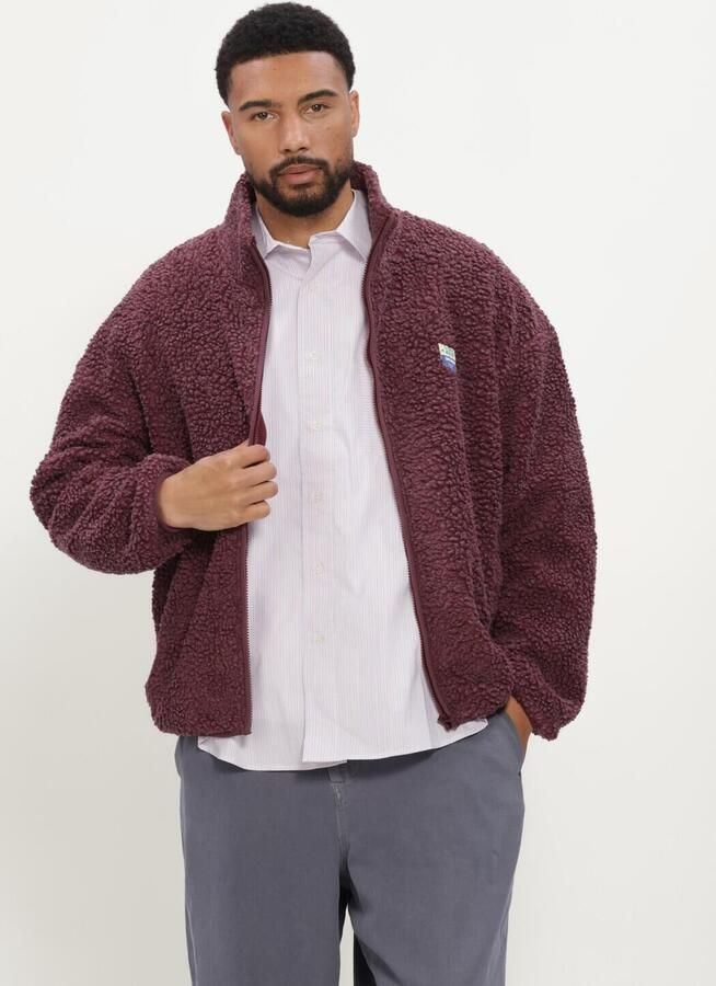 AMERICAN VINTAGE Heren Truien & Vesten Hoktown Zip Bordeaux