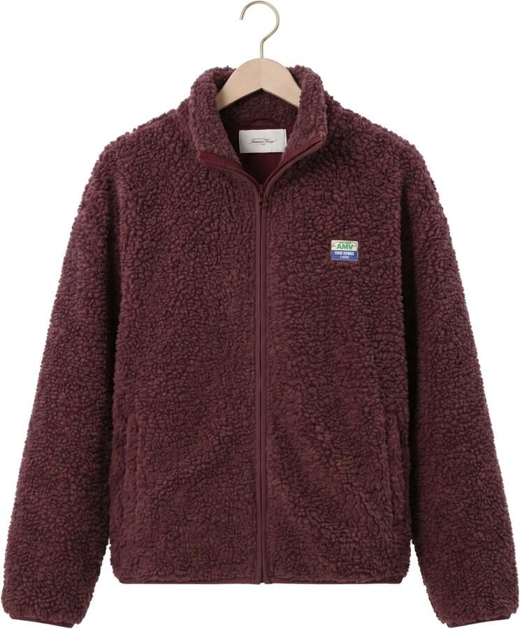AMERICAN VINTAGE Heren Truien & Vesten Hoktown Zip Bordeaux - Foto 2