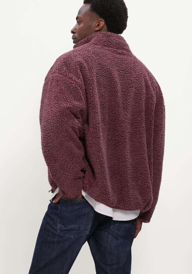 AMERICAN VINTAGE Heren Truien & Vesten Hoktown Zip Bordeaux - Foto 3