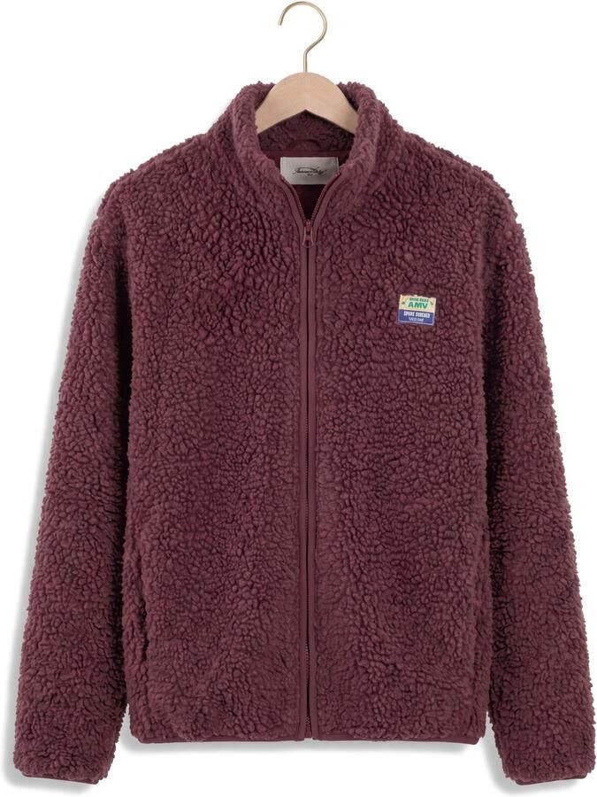 AMERICAN VINTAGE Heren Truien & Vesten Hoktown Zip Bordeaux - Foto 2