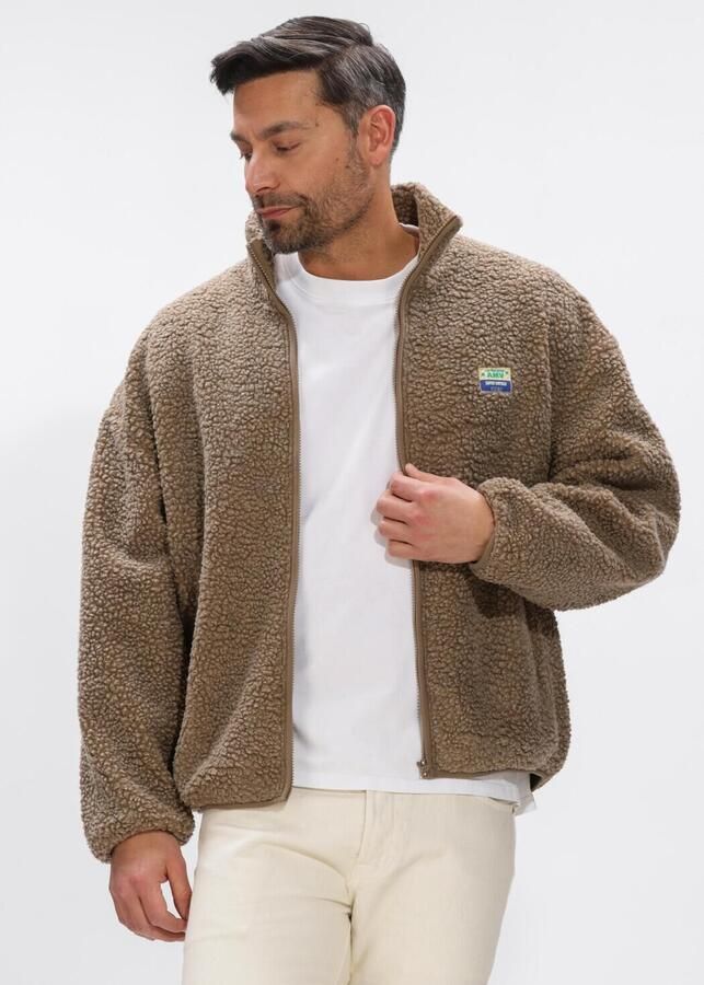 AMERICAN VINTAGE Heren Truien & Vesten Hoktown Zip Bruin
