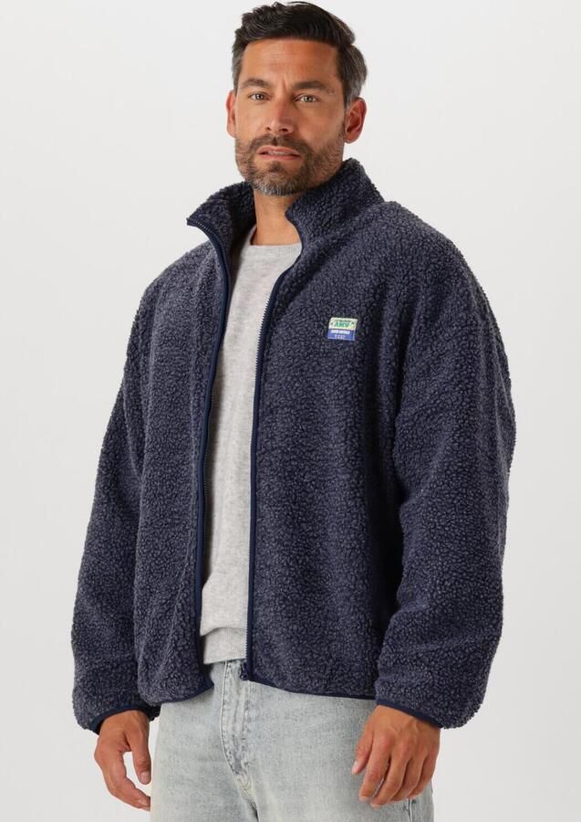 AMERICAN VINTAGE Heren Truien & Vesten Hoktown Zip Donkerblauw - Foto 4