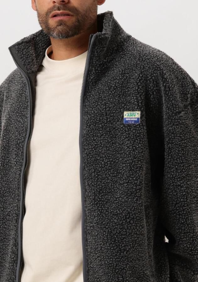 AMERICAN VINTAGE Heren Truien & Vesten Hoktown Zip Donkergrijs - Foto 2