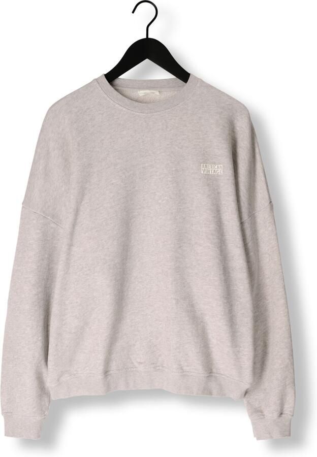 American vintage Lichtgrijze Stijlvolle Herentrui Gray Heren - Foto 3