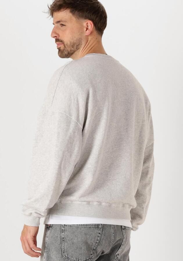 American vintage Lichtgrijze Stijlvolle Herentrui Gray Heren