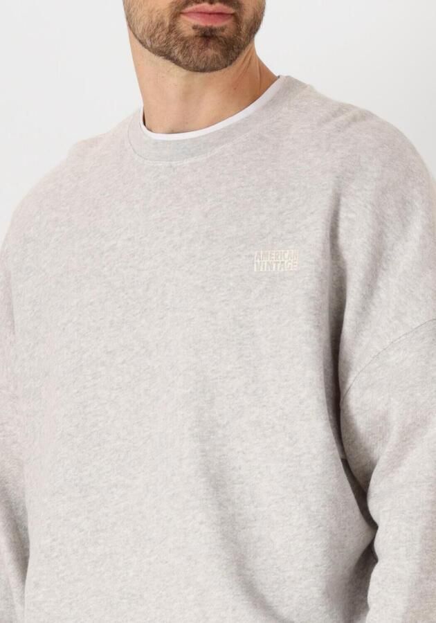 American vintage Lichtgrijze Stijlvolle Herentrui Gray Heren - Foto 2