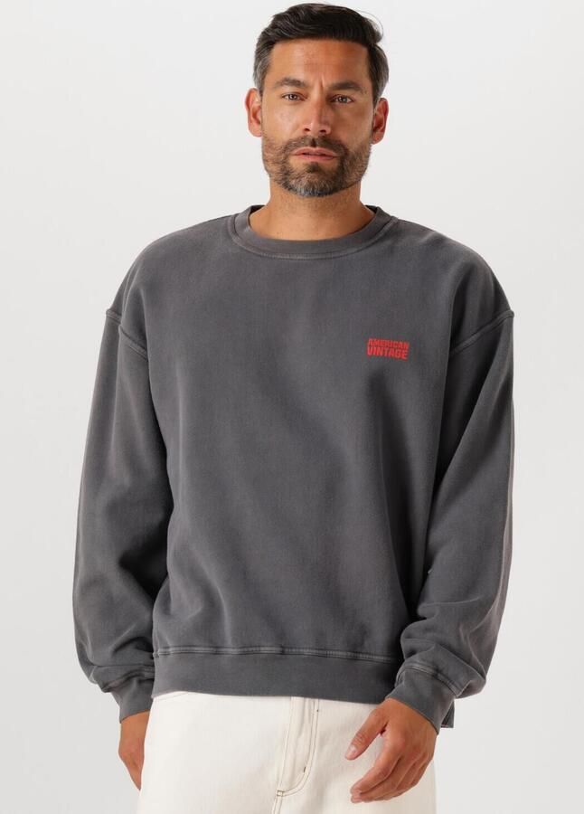 AMERICAN VINTAGE Heren Truien & Vesten Plizzy Crew Donkergrijs