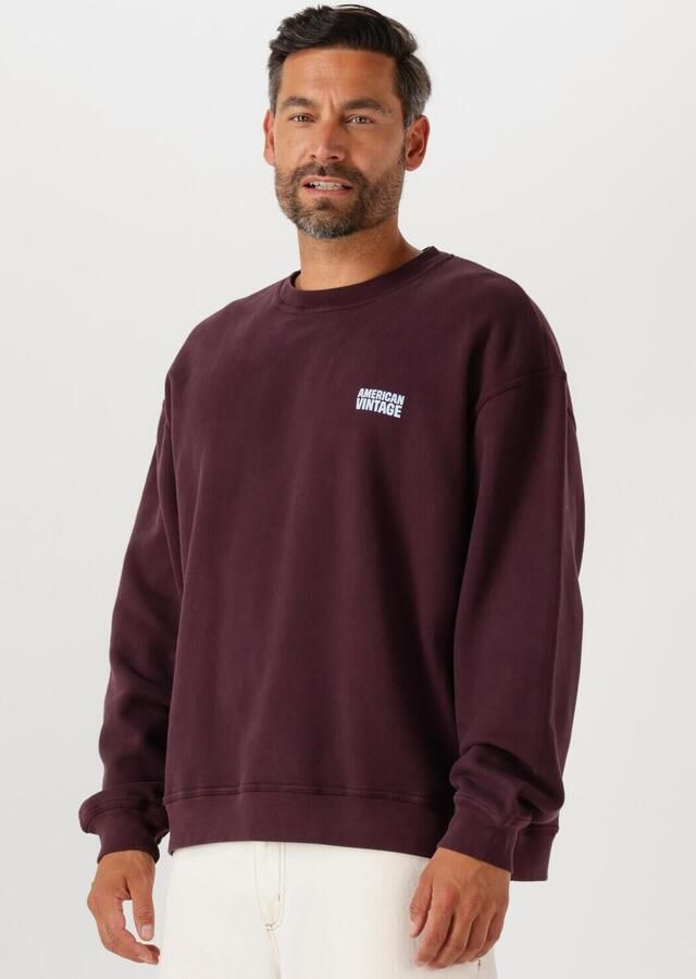 AMERICAN VINTAGE Heren Truien & Vesten Plizzy Bordeaux - Foto 4