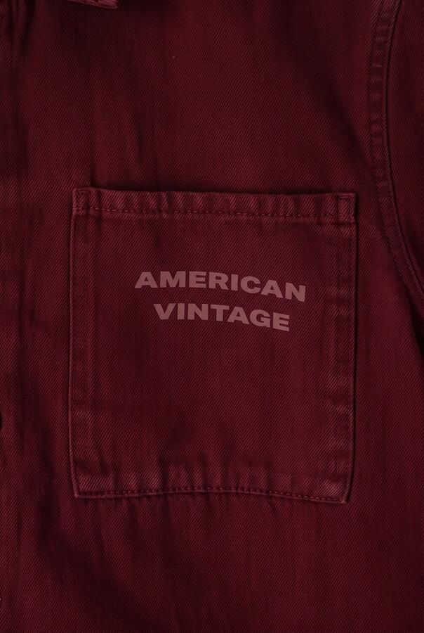 AMERICAN VINTAGE Jongens Overhemden Lycaz Bordeaux