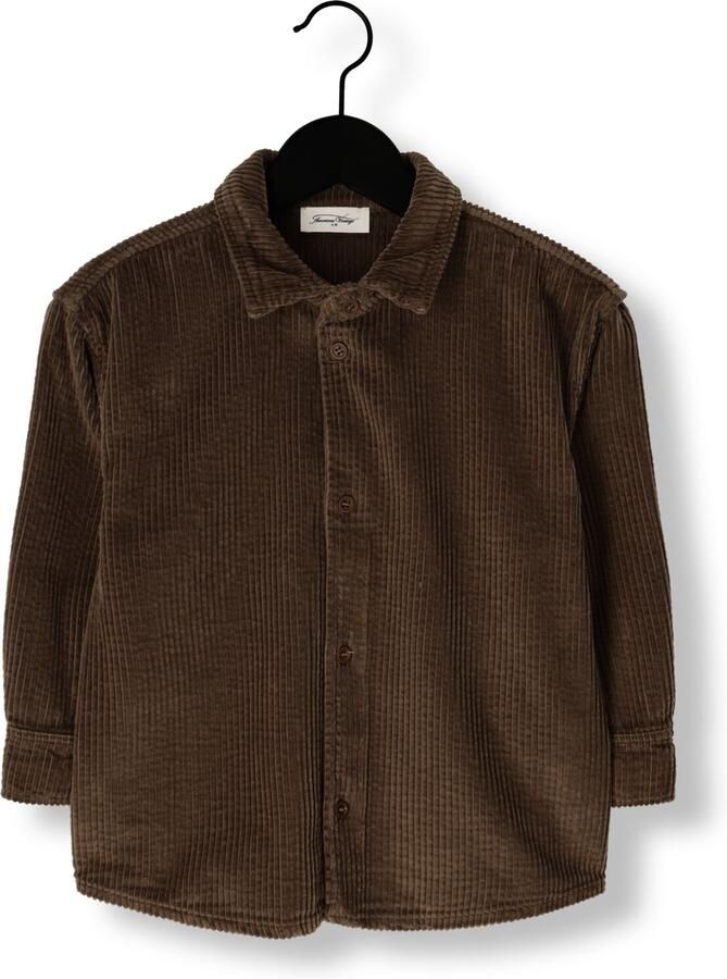 AMERICAN VINTAGE Jongens Overhemden Padow-b Bruin - Foto 2