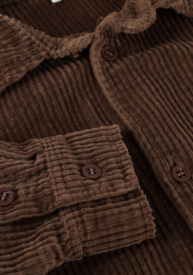 AMERICAN VINTAGE Jongens Overhemden Padow-b Bruin - Foto 3