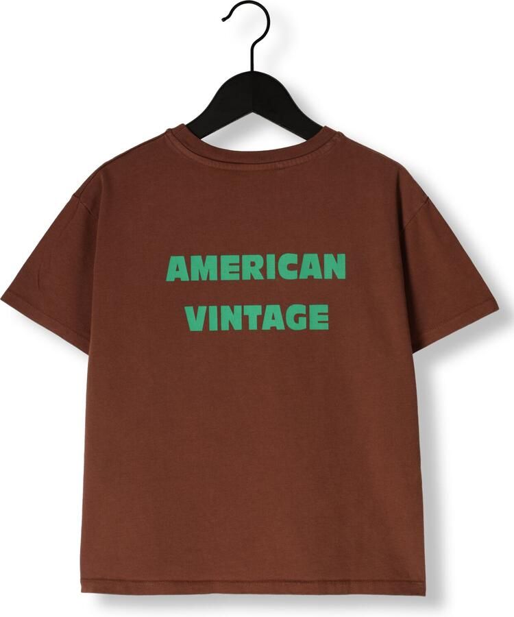 AMERICAN VINTAGE Jongens Polo's & T-shirts Fizvalley Bruin