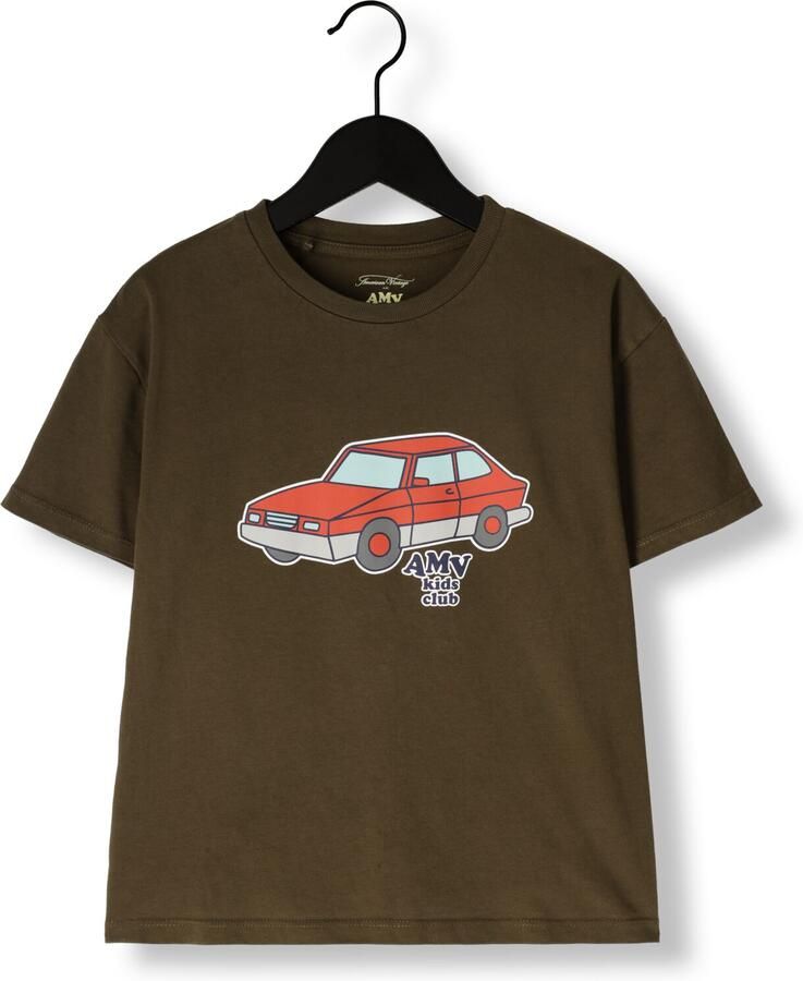 AMERICAN VINTAGE Jongens Polo's & T-shirts Fizvalley Donkergroen - Foto 2