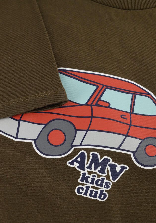 AMERICAN VINTAGE Jongens Polo's & T-shirts Fizvalley Donkergroen