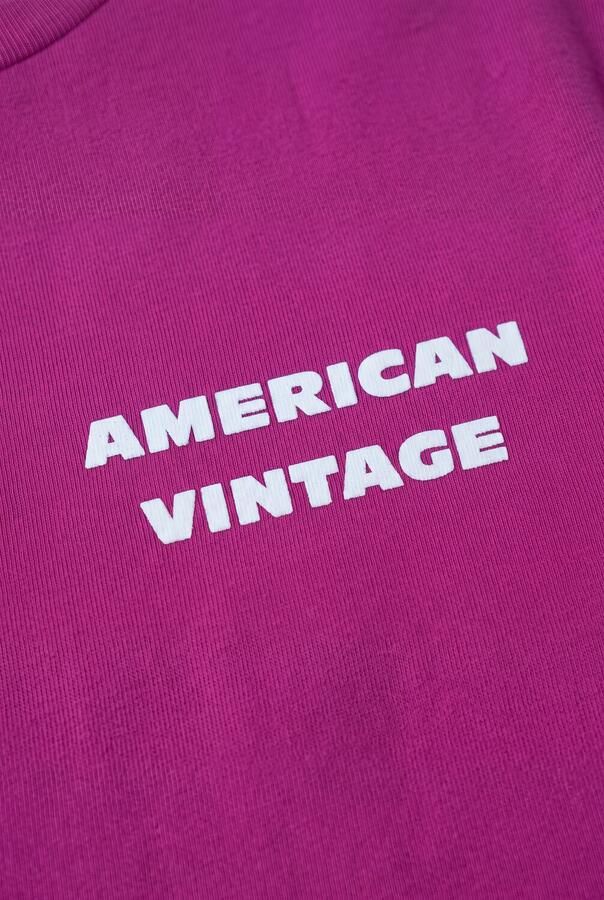 AMERICAN VINTAGE Jongens Polo's & T-shirts Fizvalley Fuchsia - Foto 2
