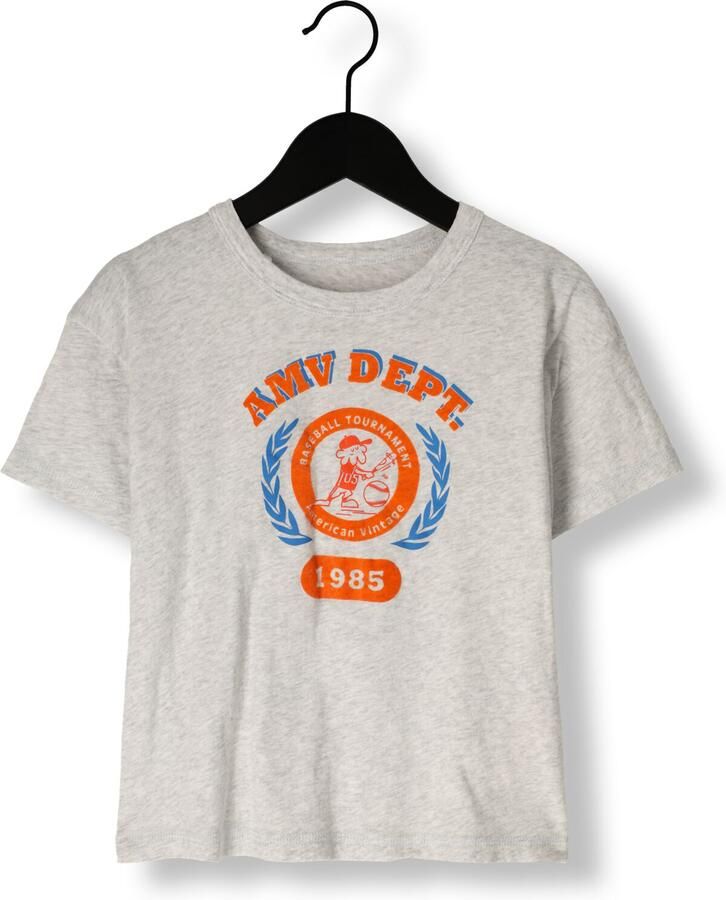 AMERICAN VINTAGE Jongens Polo's & T-shirts Gamipy Grijs - Foto 3