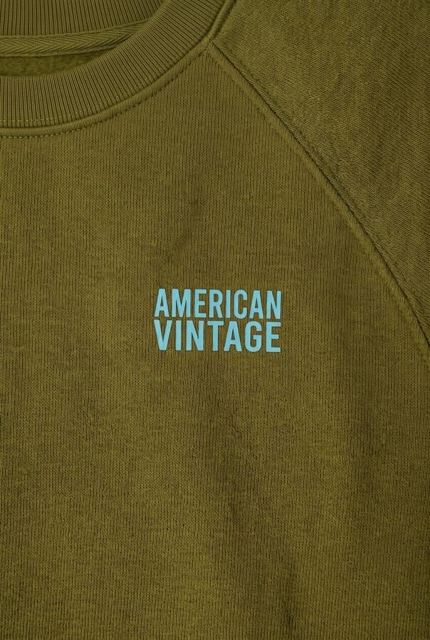 AMERICAN VINTAGE Meisjes Truien & Vesten Izubird Khaki - Foto 2
