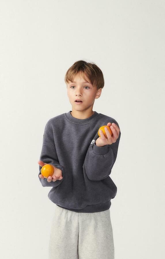 AMERICAN VINTAGE Meisjes Truien & Vesten Doven Sweater Grijs - Foto 2