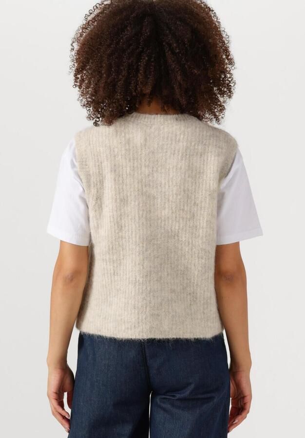 AMERICAN VINTAGE Dames Truien & Vesten East19mch25 Ecru - Foto 2