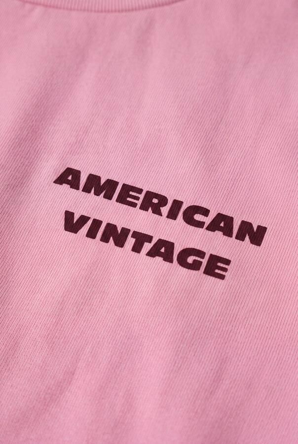 AMERICAN VINTAGE Meisjes Truien & Vesten Fizvalley Roze - Foto 3