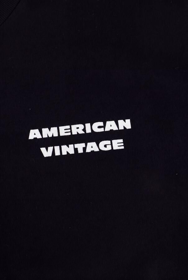 AMERICAN VINTAGE Meisjes Truien & Vesten Fizvalley Zwart - Foto 2
