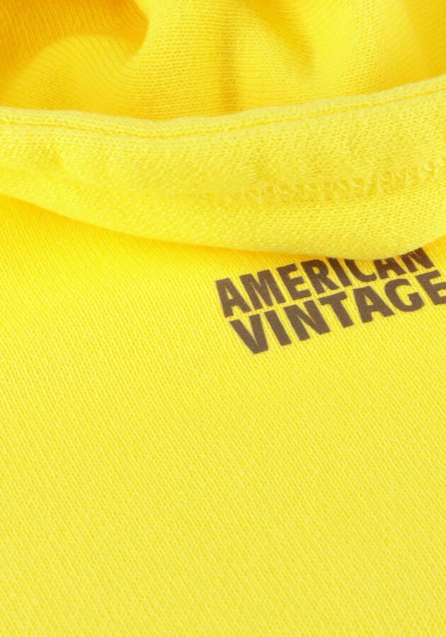 AMERICAN VINTAGE Meisjes Truien & Vesten Izubird Hoodie Geel