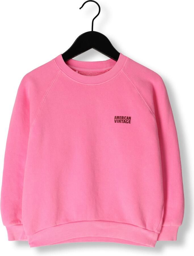 AMERICAN VINTAGE Meisjes Truien & Vesten Izubird Sweat Roze - Foto 2