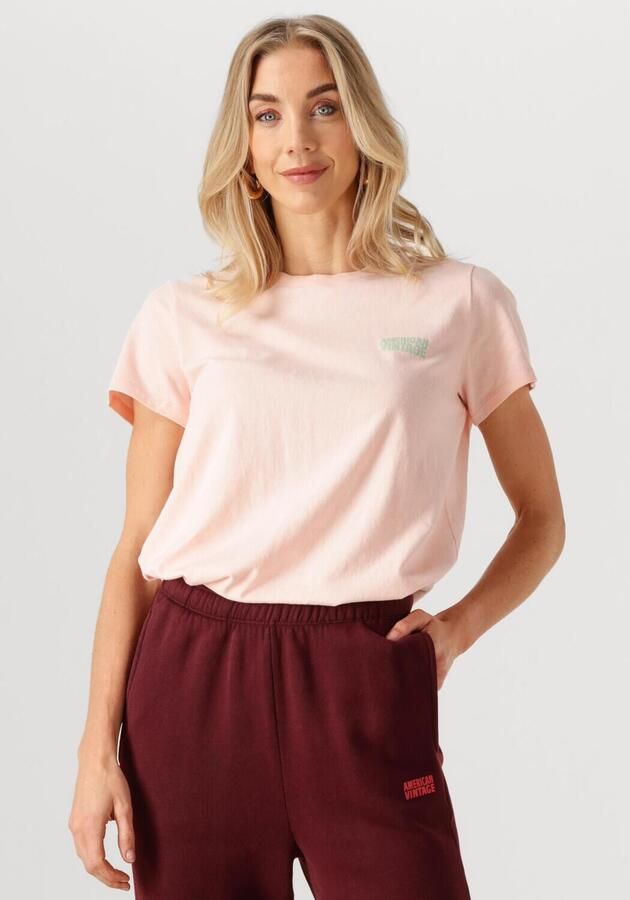 American vintage T-shirt Ykobow roze - Foto 4