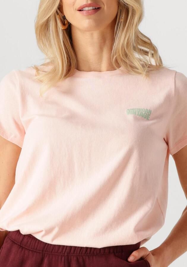 American vintage T-shirt Ykobow roze - Foto 2