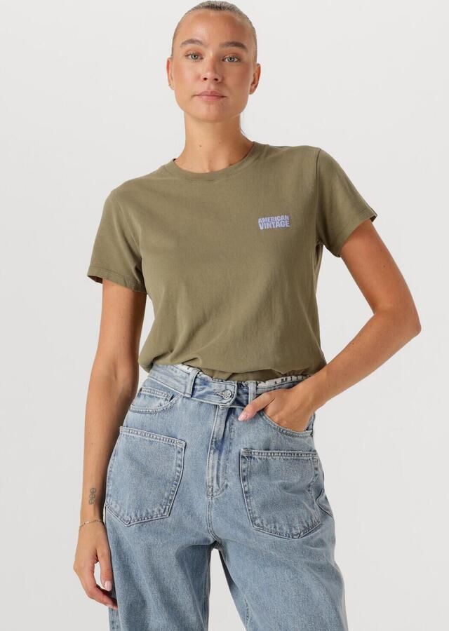 AMERICAN VINTAGE Ykobow Olijf - Foto 4