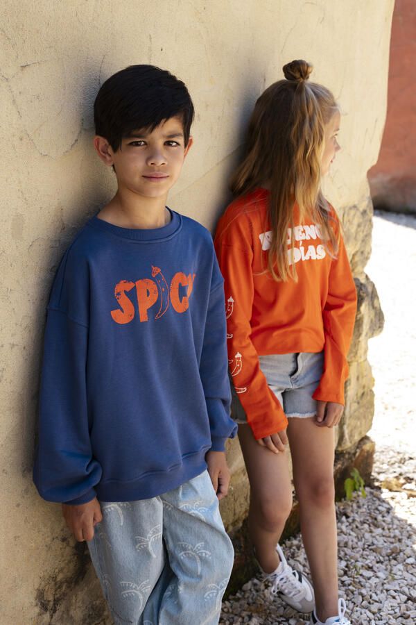 AMMEHOELA Jongens Truien & Vesten Riff Blauw - Foto 3