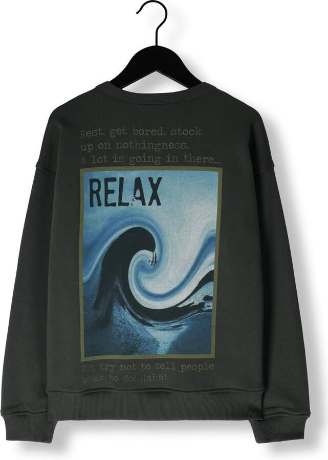 AMMEHOELA Jongens Truien & Vesten Rocky Donkergrijs