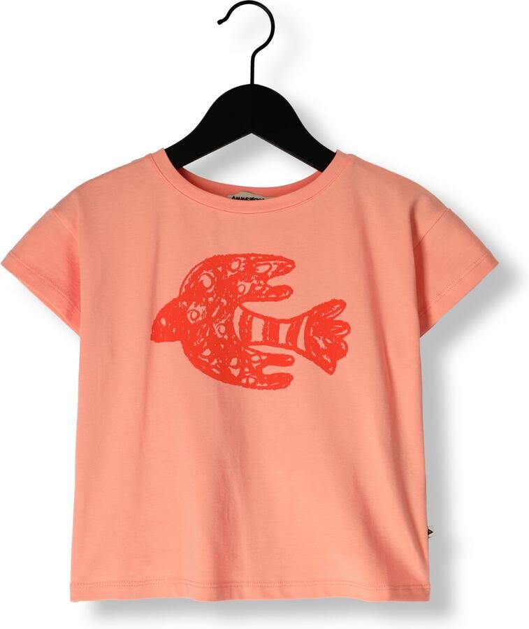 AMMEHOELA Meisjes Tops & T-shirts Fem Koraal - Foto 3