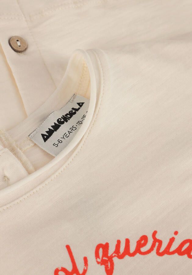 AMMEHOELA Meisjes Tops & T-shirts Hippie Gebroken Wit - Foto 2