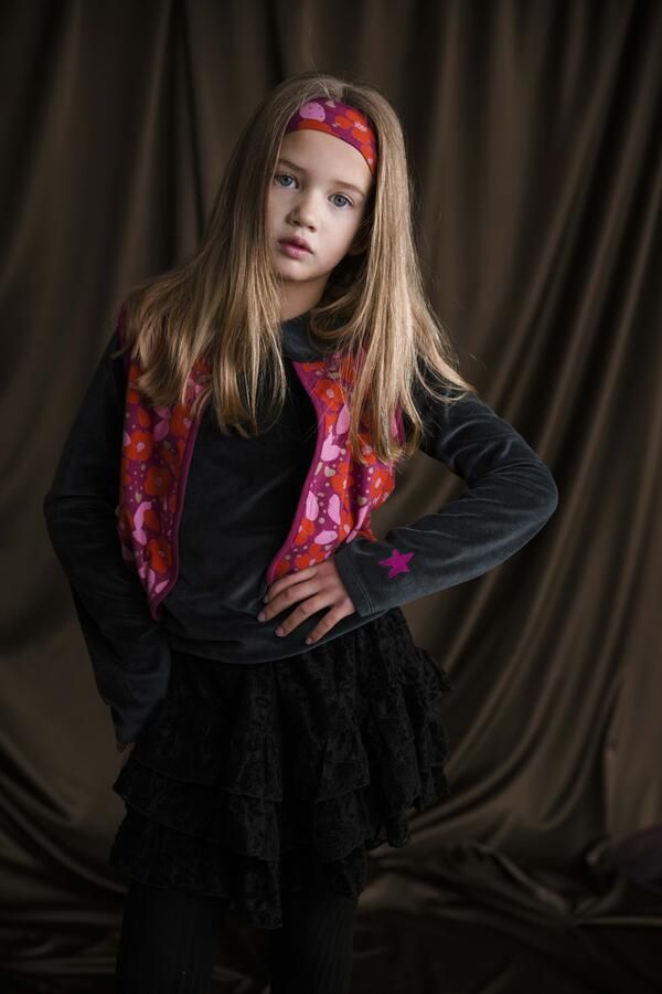 AMMEHOELA Meisjes Tops & T-shirts Jenn Antraciet - Foto 2