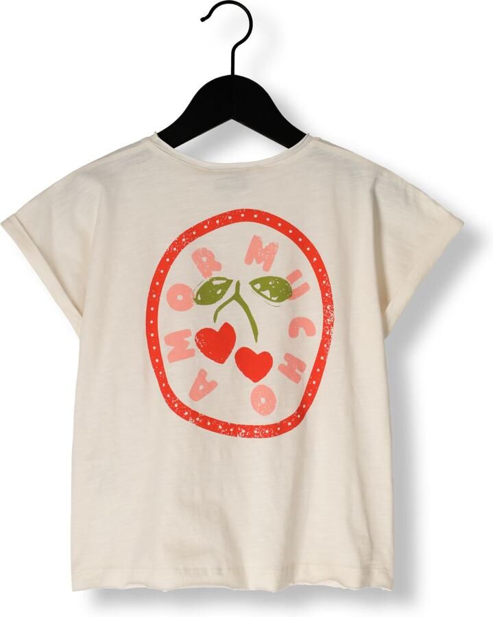 AMMEHOELA Meisjes Tops & T-shirts Sunny Wit